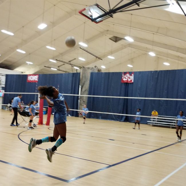 djonkins sport training at the volleyball school