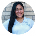 Coach Ashley Ruiz from the Volleyball School