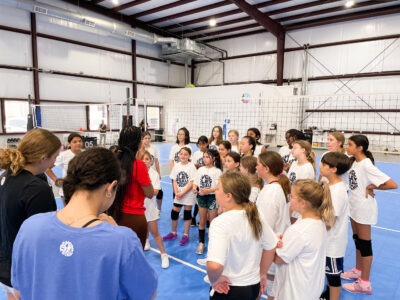 The Volleyball School Team